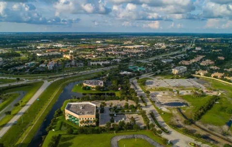 Aerial image Port St. Lucie, Florida.