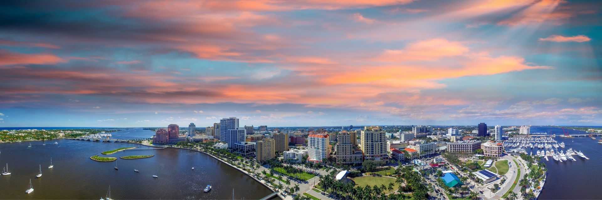 View of West Palm Beach, FL