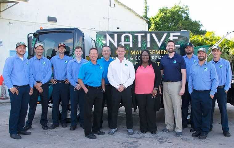 the native pest management team