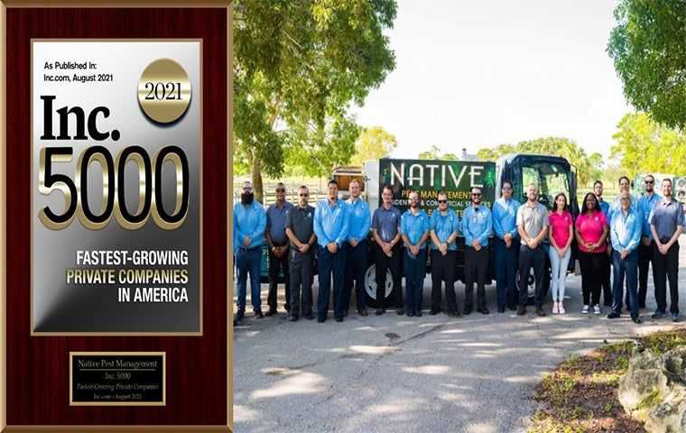 natiive pest management team in south florida